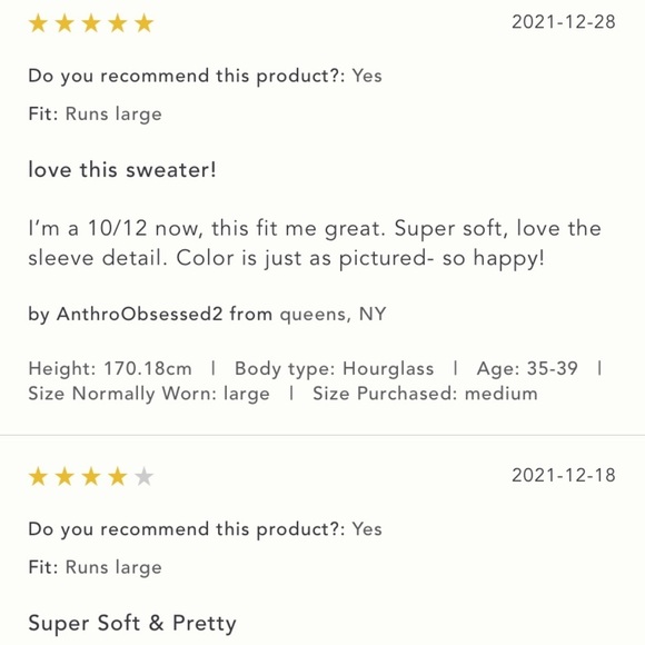 ANTHROPOLOGIE Pilcro Teddy V-Neck Tunic Sweater - Picture 15 of 16